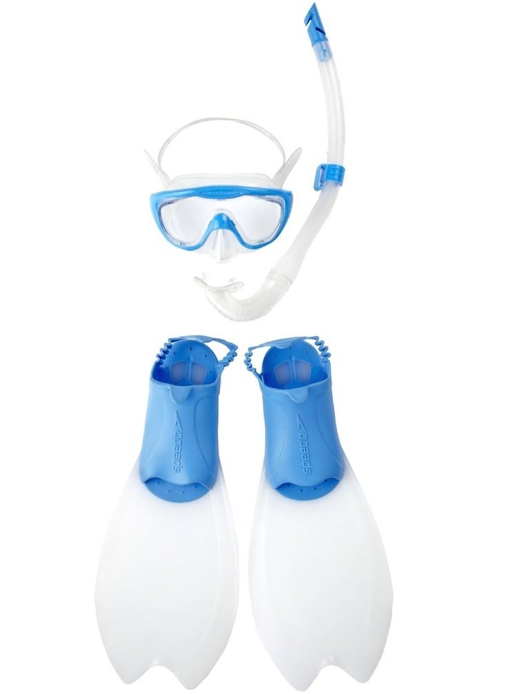 speedo Speedo Glide Junior Scuba Set Size 31/33 Blue - 9038  - Image 1