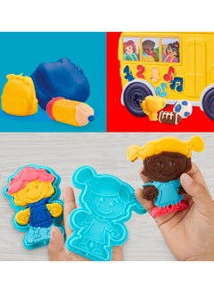 Play-Doh Play-Doh School Day Adventures Playset with Playmat, 15 Tools, 9 Colors, Preschool Toys for 3 Year Olds & Up  - Image 5