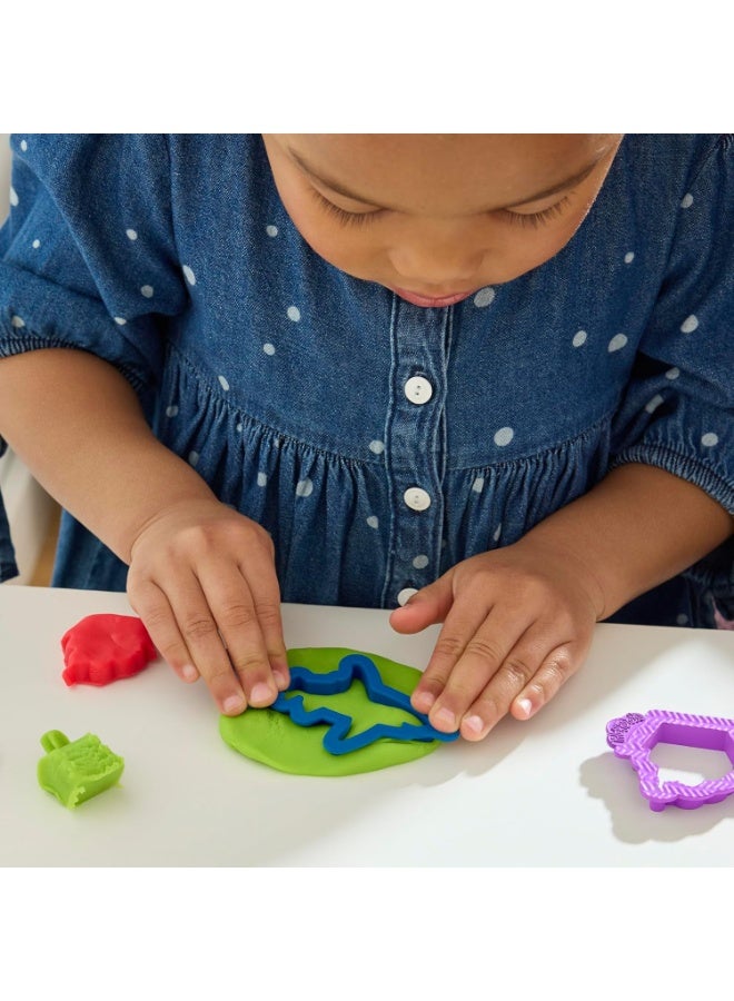 Play-Doh مجموعة أدوات اللعب القابلة للطي والتنقل من بلاي دوه مع 19 ملحقًا، ألعاب ما قبل المدرسة للبنات والأولاد من سن 3 سنوات فما فوق، فنون وحرف يدوية للأطفال - Image 5