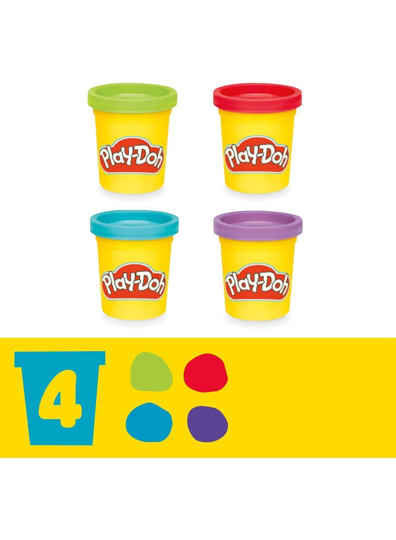 Play-Doh مجموعة أدوات اللعب القابلة للطي والتنقل من بلاي دوه مع 19 ملحقًا، ألعاب ما قبل المدرسة للبنات والأولاد من سن 3 سنوات فما فوق، فنون وحرف يدوية للأطفال - Image 4