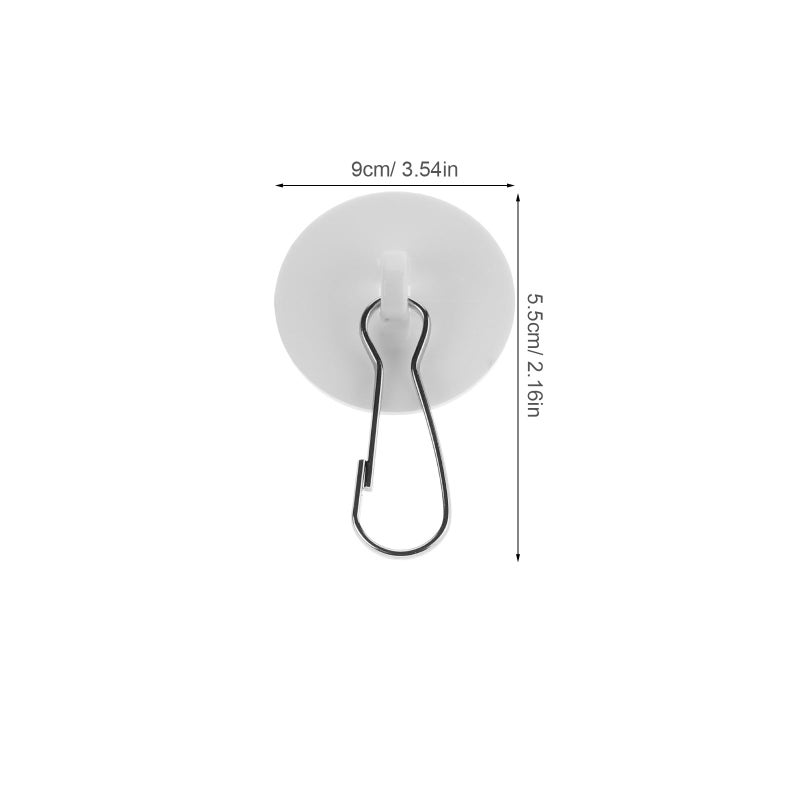 Removable Self Adhesive Ceiling Hooks 60Pcs White Base For Wind Chime Indoor Storage Organizer - Image 3