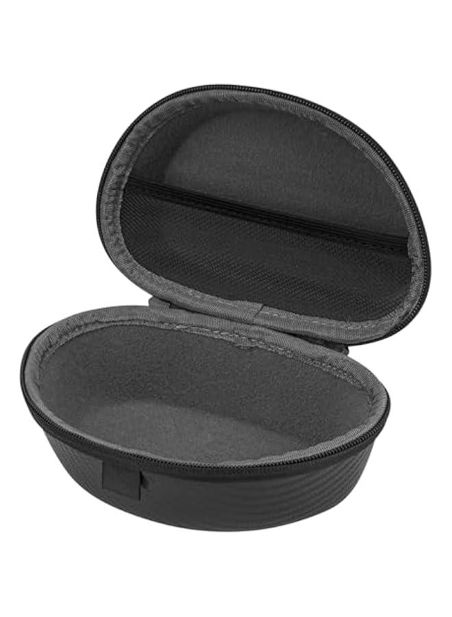 Hard Shell Travel Case Compatible with Beats Solo, Solo 2, Solo 3, Solo 4, Solo4 Durable EVA Earphone Storage with Internal Mesh Pocket, Shockproof and Water-Resistant - Black - Image 4