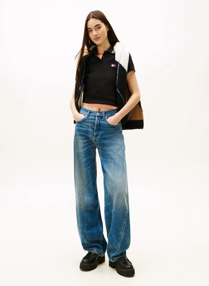 TOMMY JEANS Logo Polo