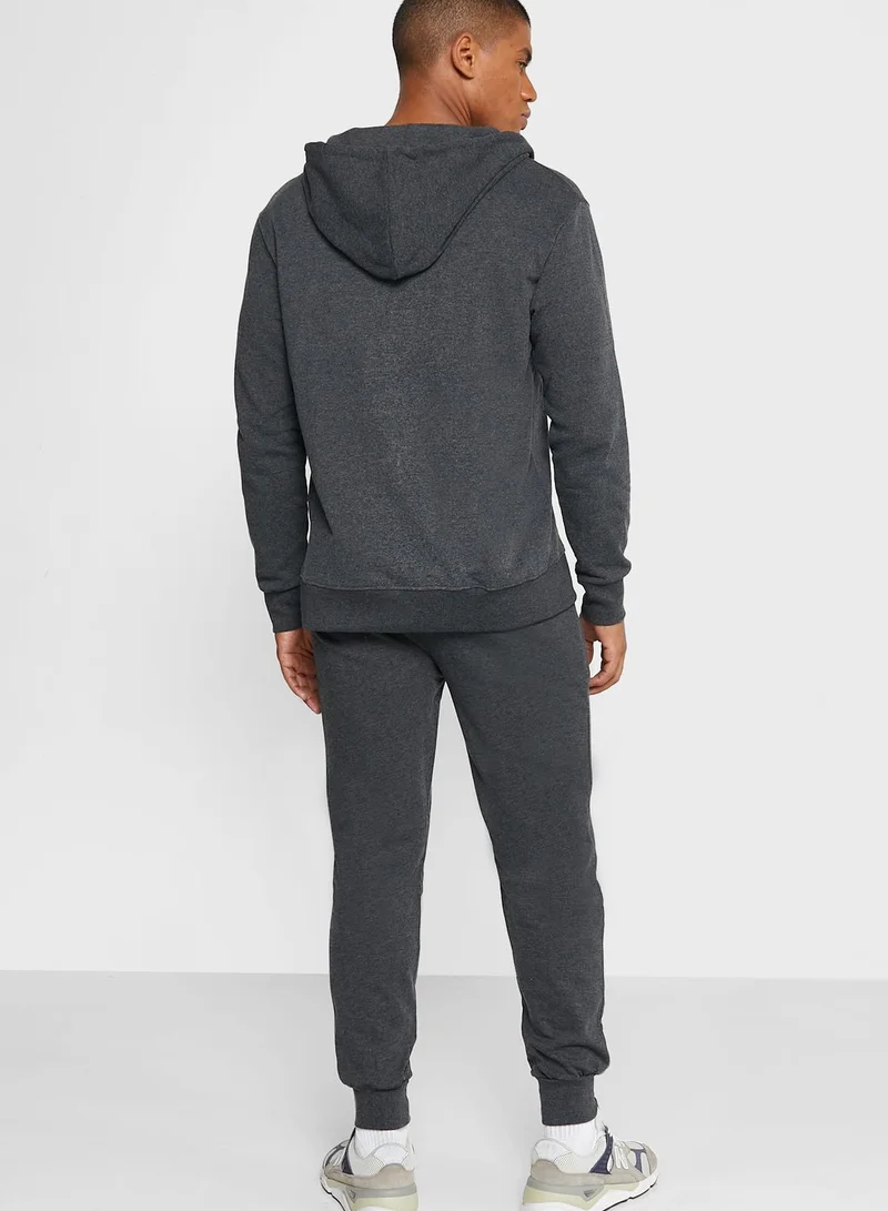 Seventy Five Basics Zip Through Hood Tracksuit