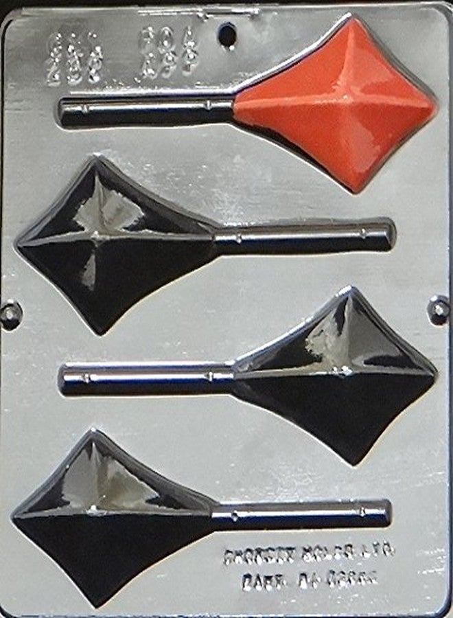 Lollipops Kite Lollipop Chocolate Candy Mold 259, 4 Cavities, 2.5" x 3.5" Each Piece - Image 4