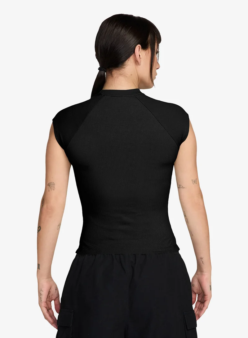 نايكي بلوزة ناعمة مضلعة