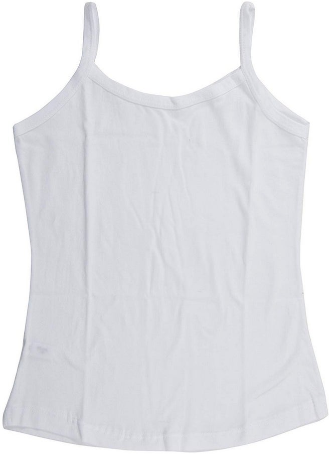 Bodycare BODYCARE Girls Cotton Slip Casual Style (Pack Of 3, Bc80W-Packof3_White_9-10 Years)  - Image 3