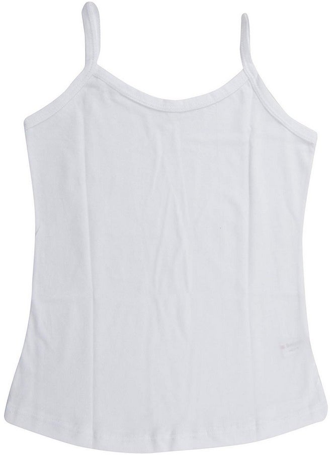 Bodycare BODYCARE Girls Cotton Slip Casual Style (Pack Of 3, Bc80W-Packof3_White_9-10 Years)  - Image 2