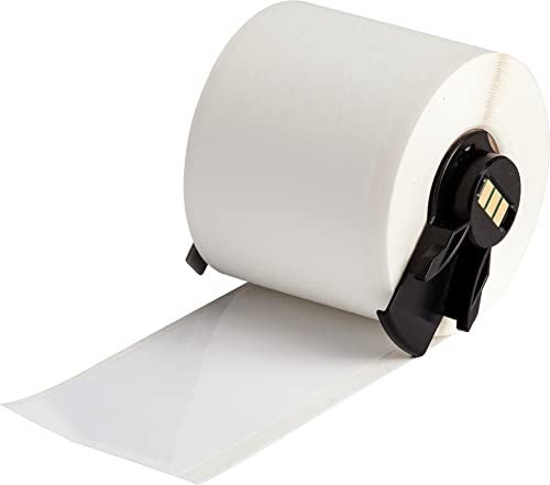 Brady All Weather Permanent Adhesive Vinyl Label Tape for M610 M611 M710 BMP61 and BMP71 Printers 2 x 50 White M6C2000595WT - Image 1