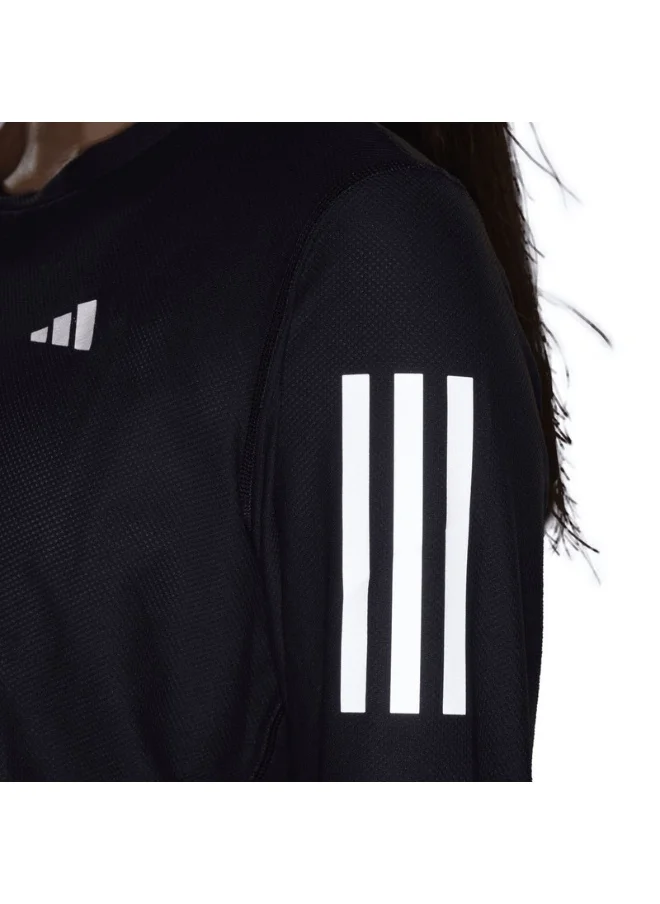 Adidas adidas OTR B LS Black Running T-SHIRTS for Women - 2XS