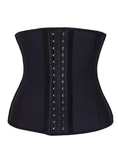 Generic Women Stomach Belly Corset Waist Trainer Shaper Hollow out Ventilate Elastic Gather Stomach Belly Corset Size S  - Image 1