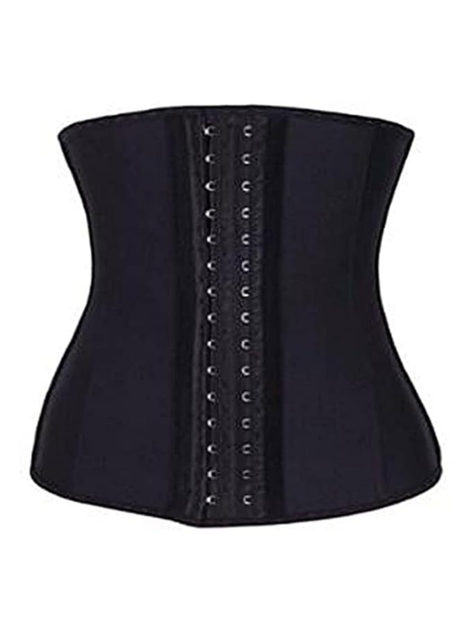 Generic Women Stomach Belly Corset Waist Trainer Shaper Hollow out Ventilate Elastic Gather Stomach Belly Corset Size S - Image 1