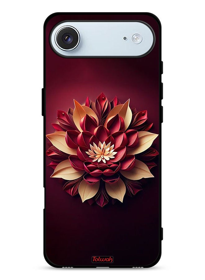 Tolwak Apple iPhone Air Protective Case Cover Flower Abstract Design - Image 1