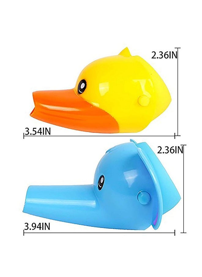 Usnyabni Ogifchen Baby And Children'S Faucet Extension Faucet Guide Sink Extender Long Water Hand Washing Device Water Diverter （3 Packs Dolphin）  - Image 5
