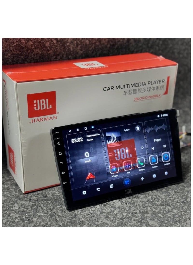 JBL - 9 Inch JBL Android Car Stereo 4GB RAM 64GB Memory With Apple Carplay Android Auto Wireless WiFi DSP FM&AM BT AHD Camera Included - Image 1