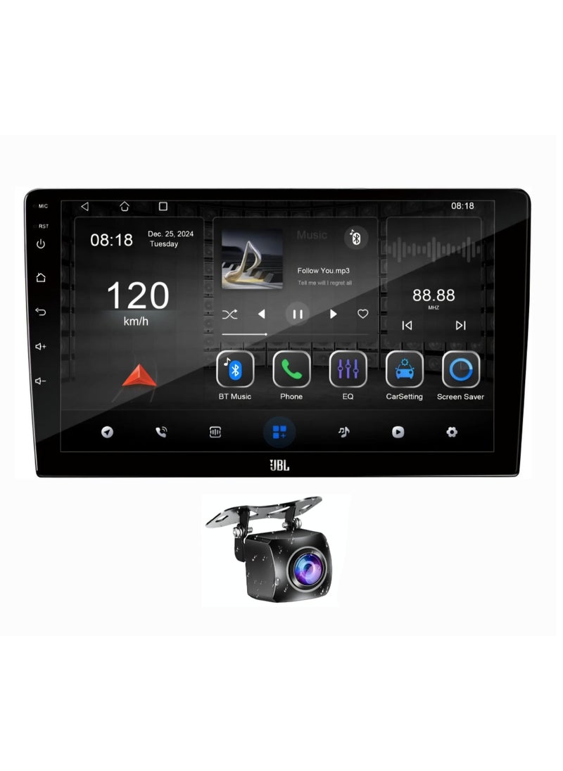 JBL - 9 Inch JBL Android Car Stereo 4GB RAM 64GB Memory With Apple Carplay Android Auto Wireless WiFi DSP FM&AM BT AHD Camera Included - Image 1