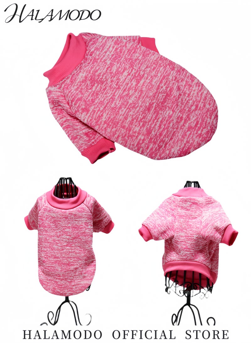 HALAMODO Dog Clothes Dogs Sweater Soft Puppies Clothing Soft Fleece Coat Classic Winter Puppy Sweaters Warm Outfit for Dogs Cat Apparel - Image 5
