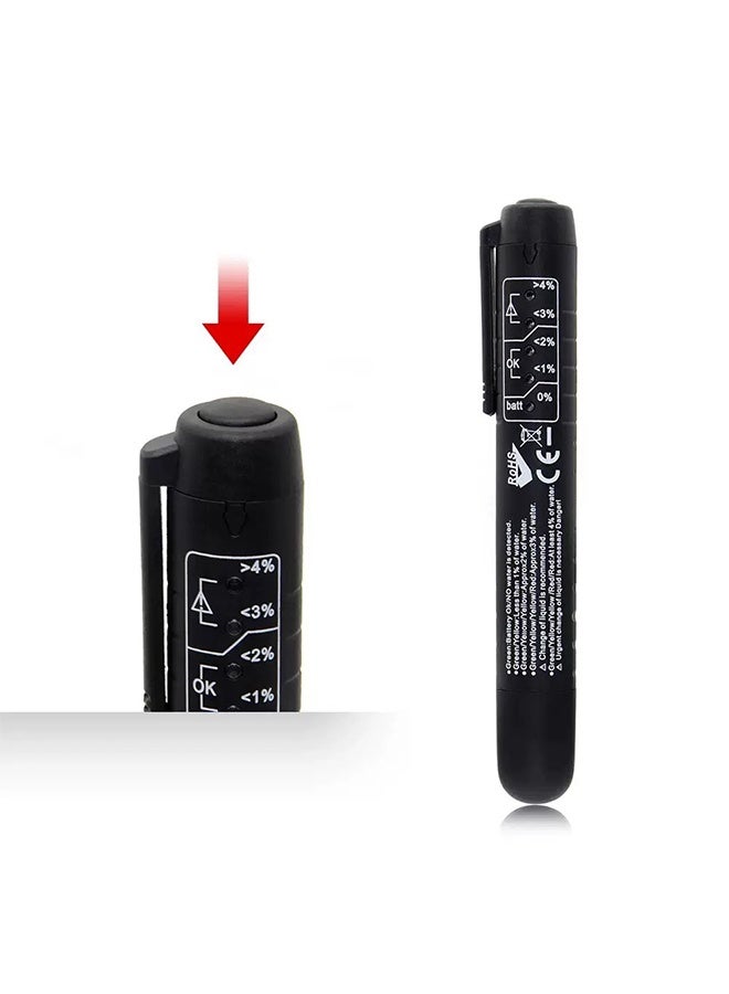 Brake Fluid Tester Pen,Automotive Brake Liquid Moisture Detector with 5 LED Indicators,Car Diagnostic Tool for DOT3 DOT4 DOT5.1 - Image 5