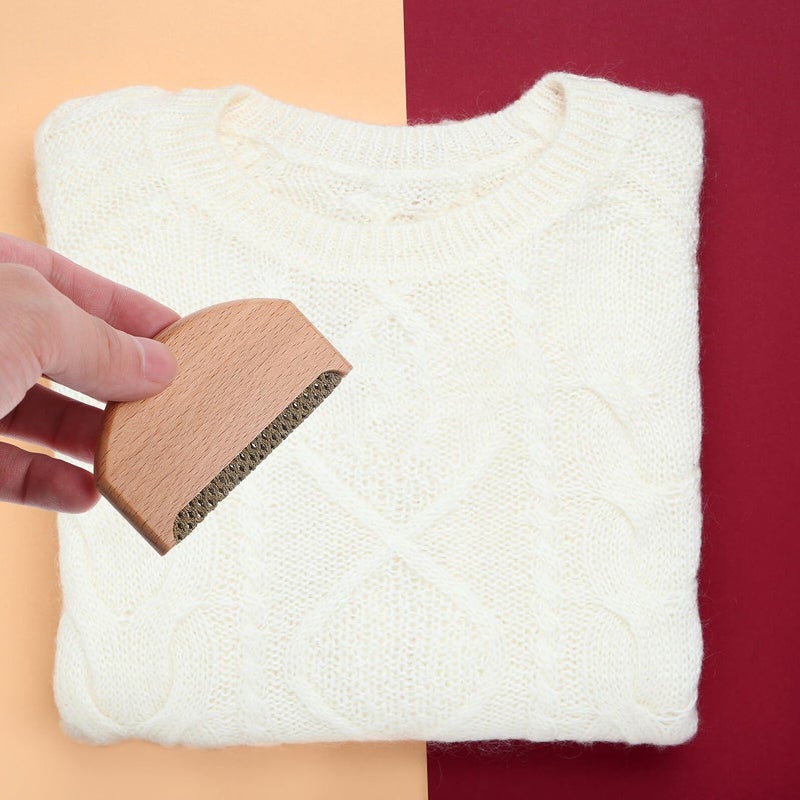 Portable Lint Remover Tool Manual Fabric Fuzz Shaver for Clothes Sweaters Coats Gold - Image 4