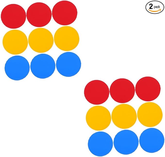 Educational Light Filter Board Set 18 Pieces 2 Pack Includes Red Yellow Film Sheets For Classroom Activities Color Mixing - Image 1
