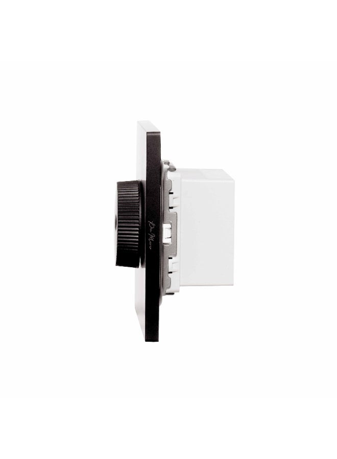 Donmarco Light Dimmer Switch 1000W – Ultra Thin Premium Plastic Material, Modern & Durable, Fire-Resistant Electric Switch, 3-Year Warranty, Wall Switch for Home and Office (Matt Grey) - Image 4