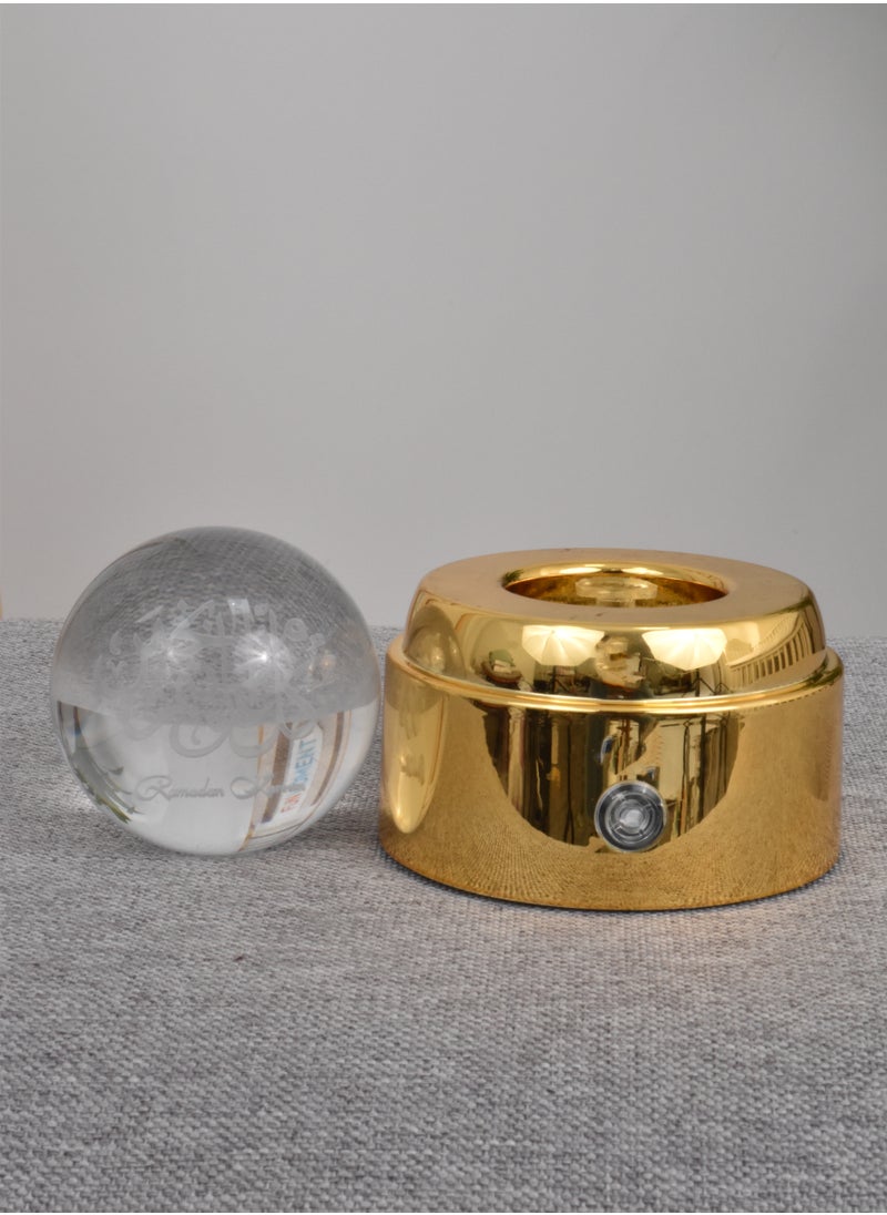 FUN MOMENT - Decorative Glass Ball for Ramadan with Lighting - Image 1