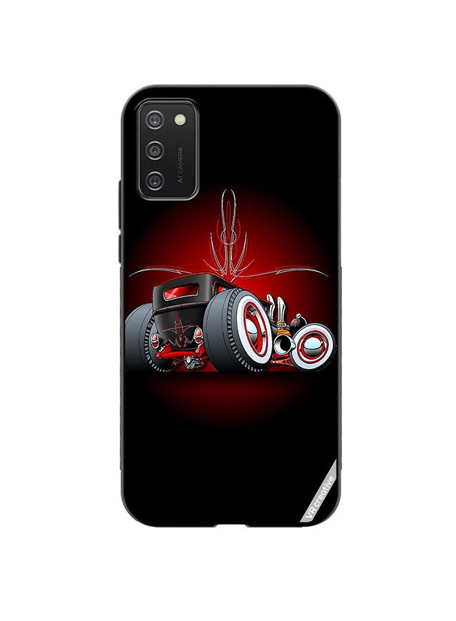 VR CREATIVE Protective Case Cover For Samsung Galaxy A02s Car Design Multicolour - Image 1