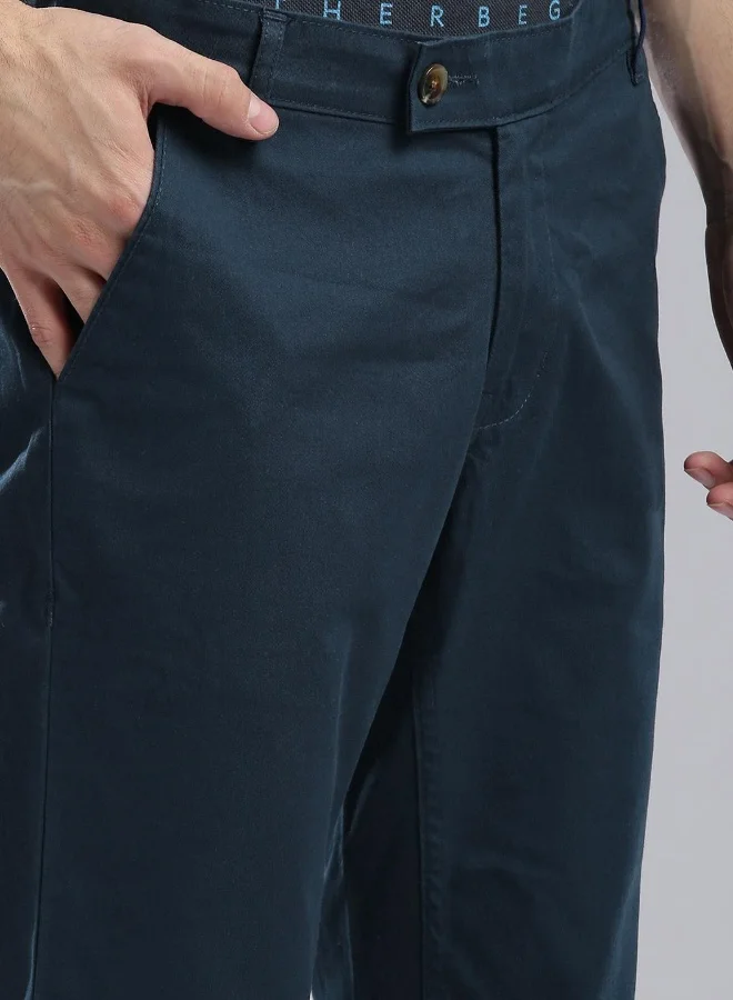 Hubberholme  Blue Pants For Men  | Best Price UAE