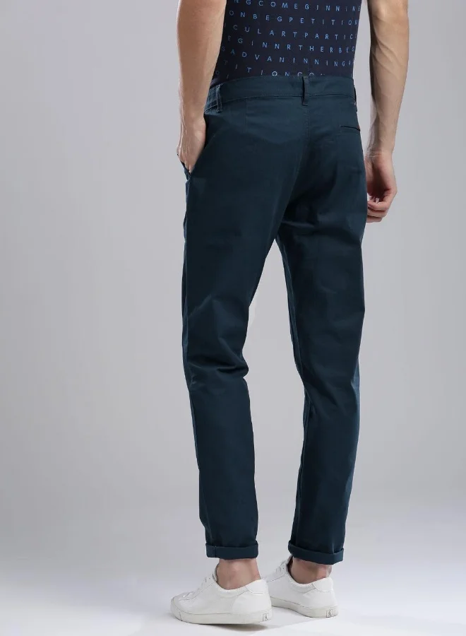 Hubberholme  Blue Pants For Men  | Best Price UAE