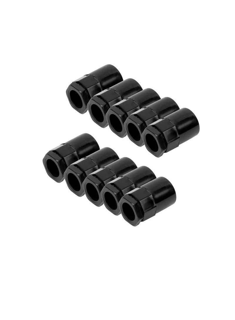PVC Electrical Conduit Pipe & Fittings for Indoor and Outdoor Electrical Wiring and Cabling (Pack of 10) (32mm, Adapter)  - Image 1
