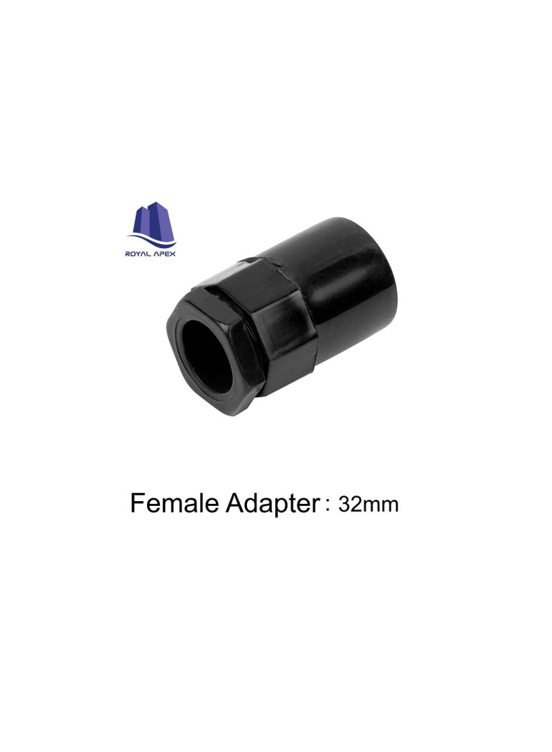 PVC Electrical Conduit Pipe & Fittings for Indoor and Outdoor Electrical Wiring and Cabling (Pack of 10) (32mm, Adapter)  - Image 2