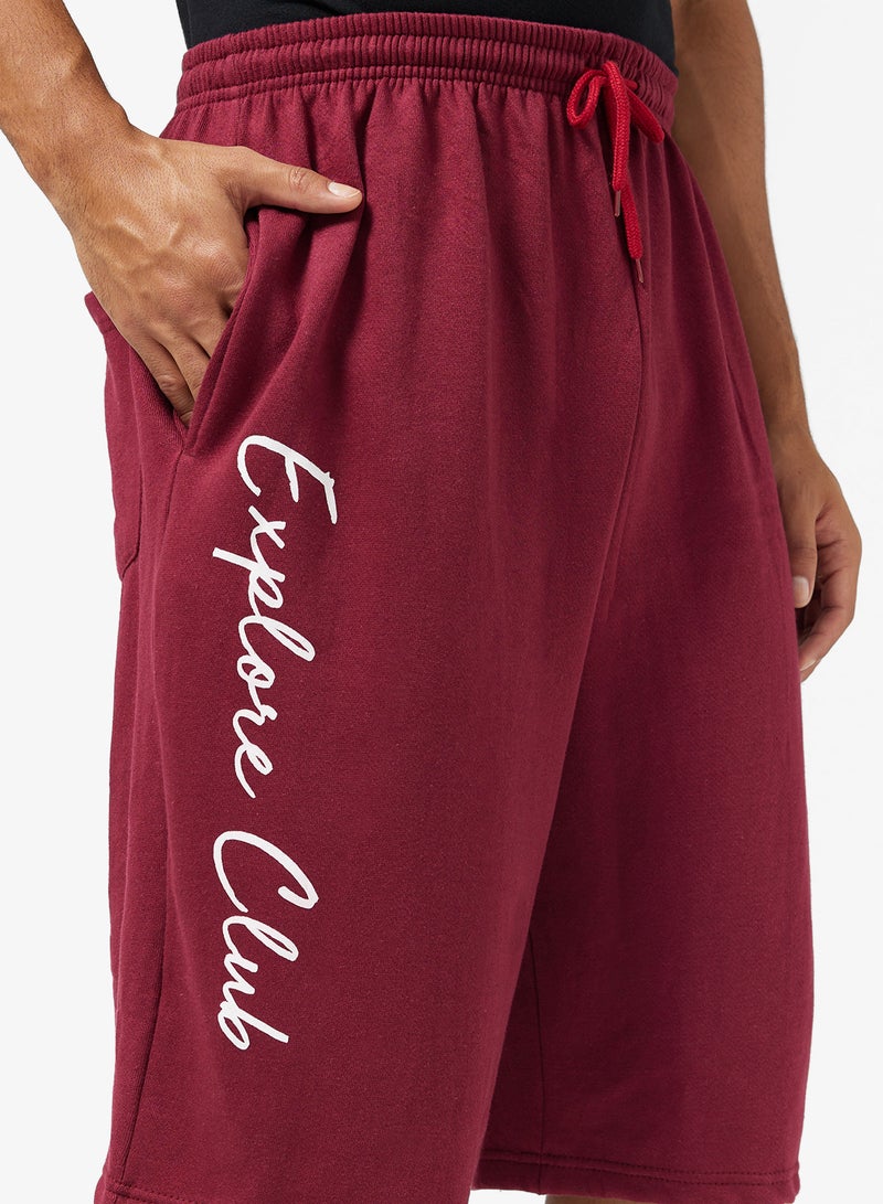 سفنتي فايف شورت بطبعة جرافيك - Image 3