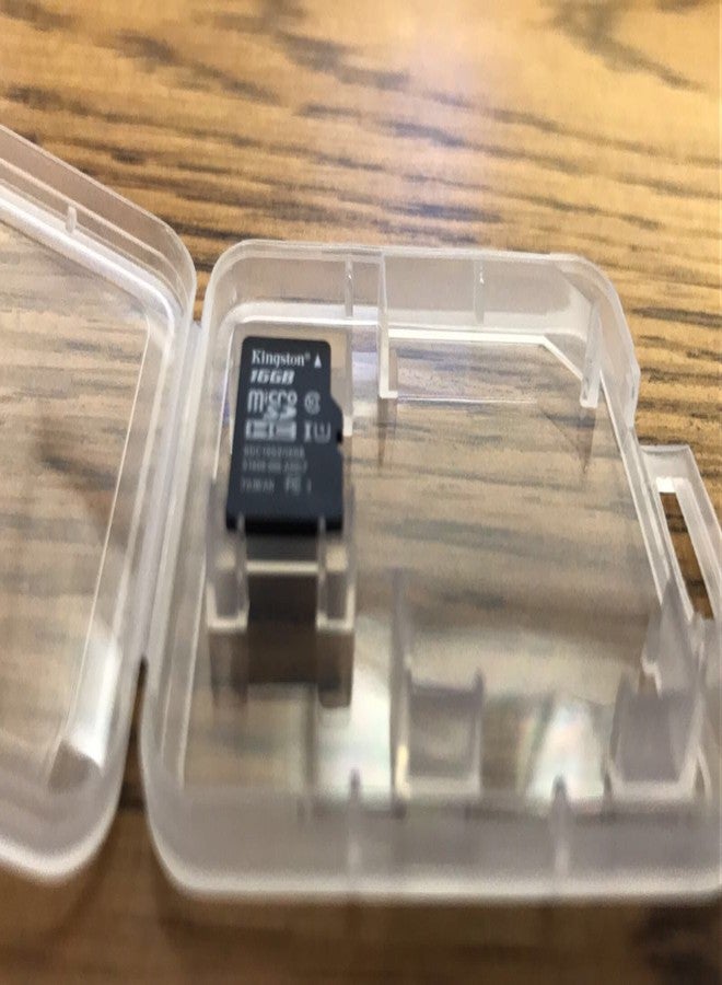 eTECH Collection 25 Pack of Clear Plastic SD/SDHC/SDXC/MicroSD/MicroSDHC/MicroSDXC Memory Card Case Holder for SanDisk/Kingston/Transcend/Samsung (Case Only, Memory Card Not Included) - Image 5