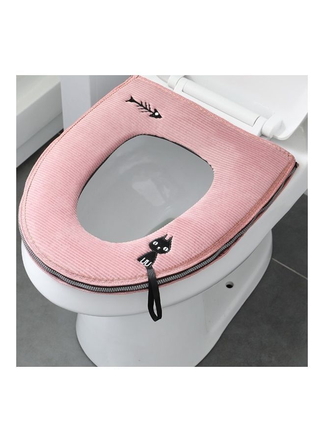 Y&D Washable Bathroom Seat Cover Multicolour 5 x 19 17cm - Image 1