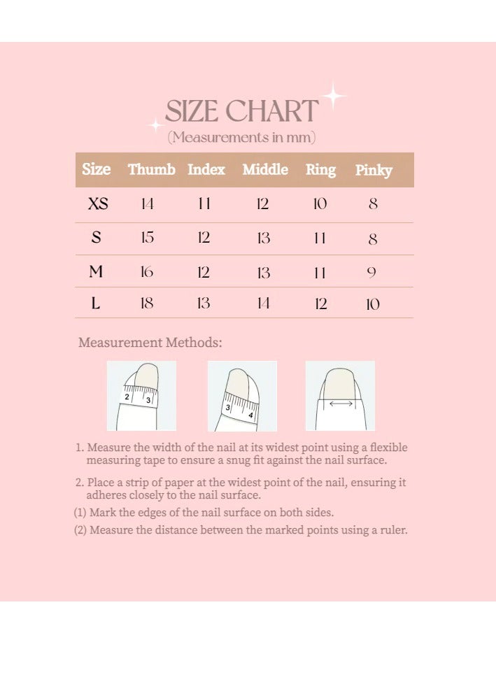 Artist Design/Romantic Sunset (Handmade)/Press On nails/Luxury Hand Painted/Medium Coffin/10 PCS/M Size - Image 2