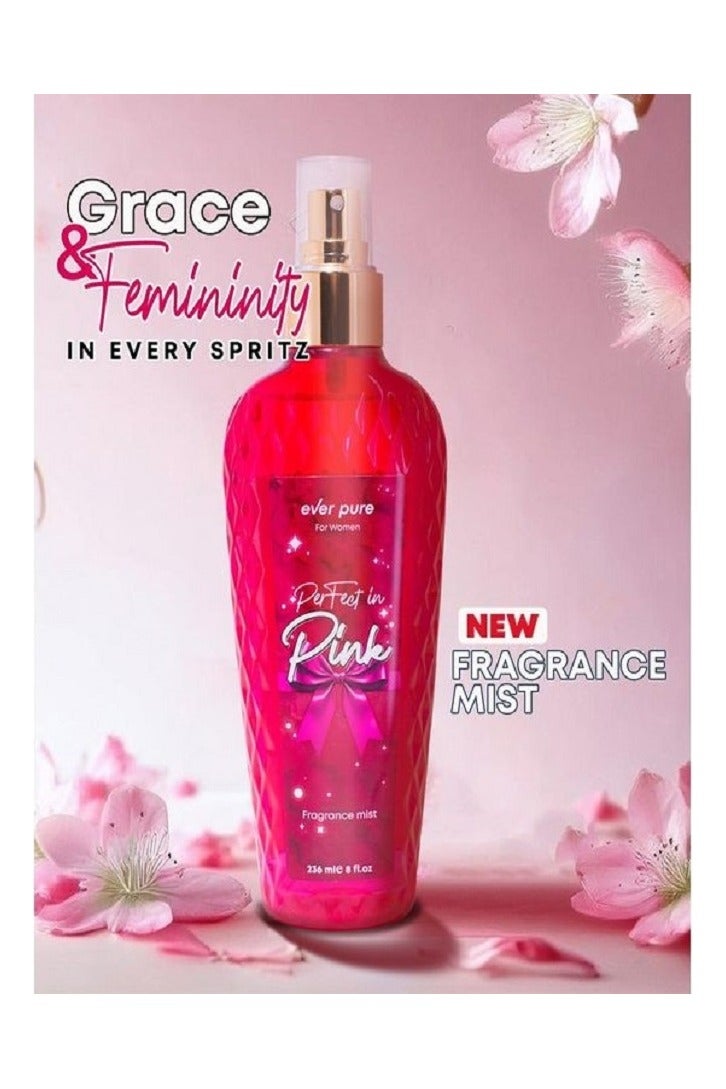 ever pure Fragrance Mist for Women perfect in pink 236 ml - Image 2