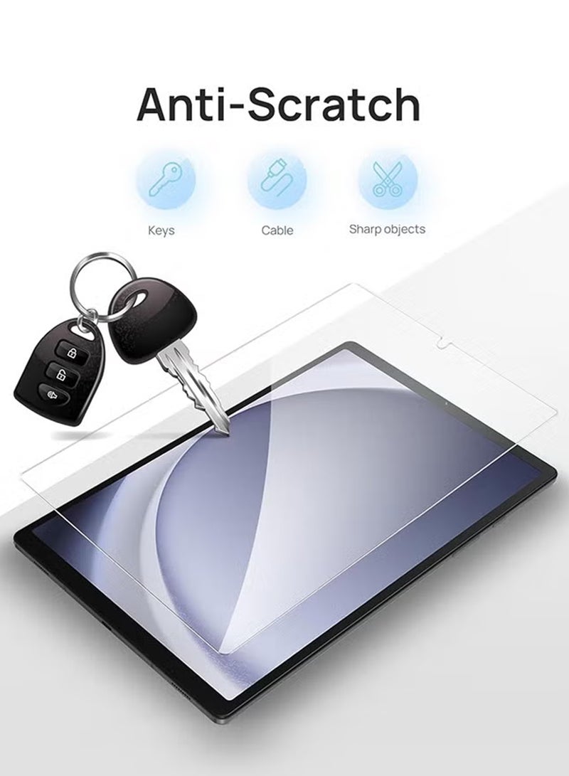 Samsung Galaxy Tab A9 8.7 Screen Protector [ 2-Pack ],HD Clarity Tempered Glass Screen Protector Film Scratch Resistant Bubble Free, High Transparency, Delicate Touch Screen Protector For Samsung Galaxy Tab A9 - Image 2