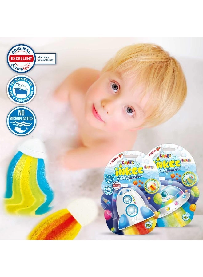 CRAZE Foaming Bath Rocket-Shaped Ball from Kris - Image 1