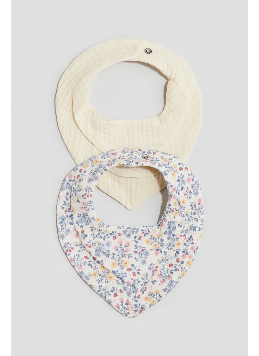 H&M 2-Pack Triangular Muslin Scarves