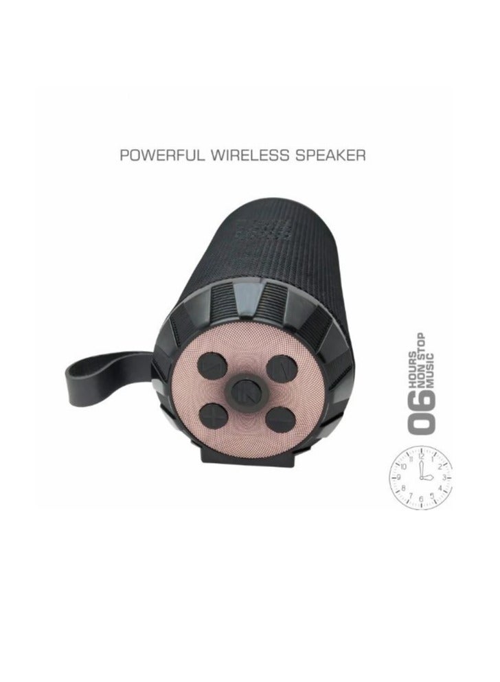 زيرو مكبر صوت بلوتوث محمول من زيرو موديل Z135  يدعم بطاقة كارت الميموري و يو إس بي -أسود - Image 4