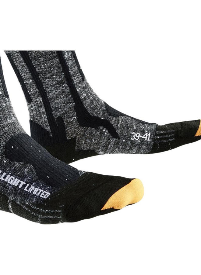 Xbionic Comfortable Breathable Outdoor Sports Hiking Lightweight Socks, G174 Gray/Black, 22.5Cm-24(35-38) - Image 2