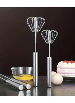 QUALITY Easy-Clean 304 Stainless Steel Semi-Automatic Whisk - Perfect for Baking, Catering & Outdoor Use  - Image 3