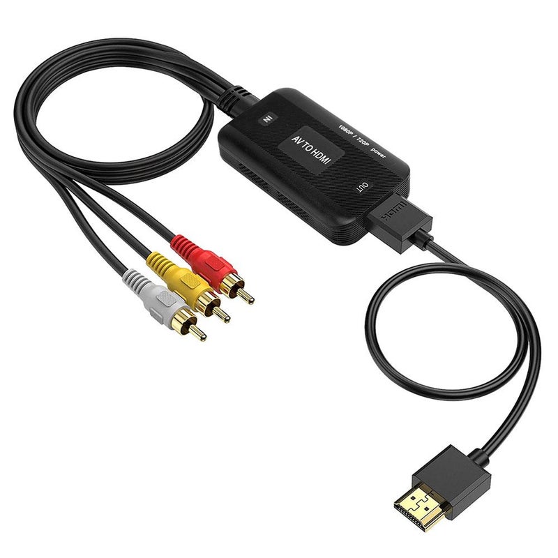 AV video converter 1080P three-ring RCA surveillance game set-top box to TV adapter cable - Image 5