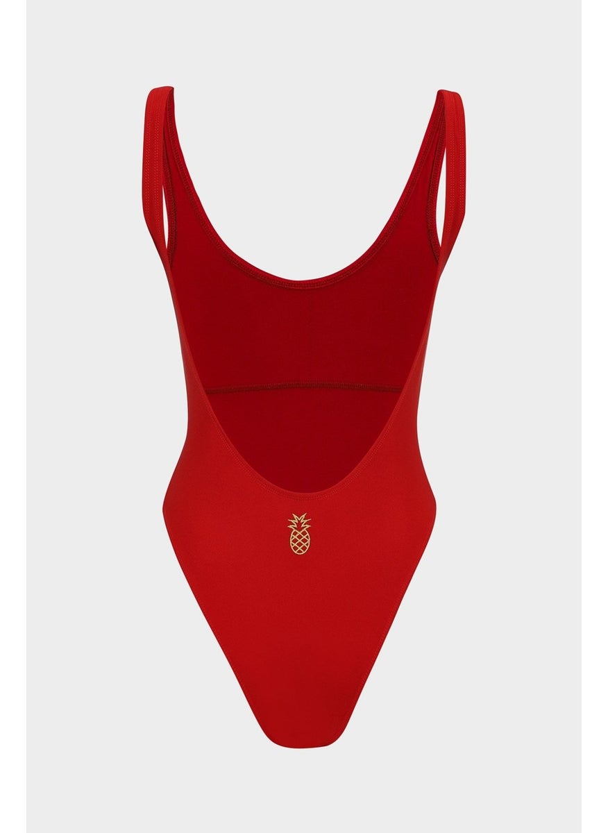 Açelya Okcu - Acelya Okcu Haters Gonna Hate! Push Up Swimsuit with Slogan - Image 1