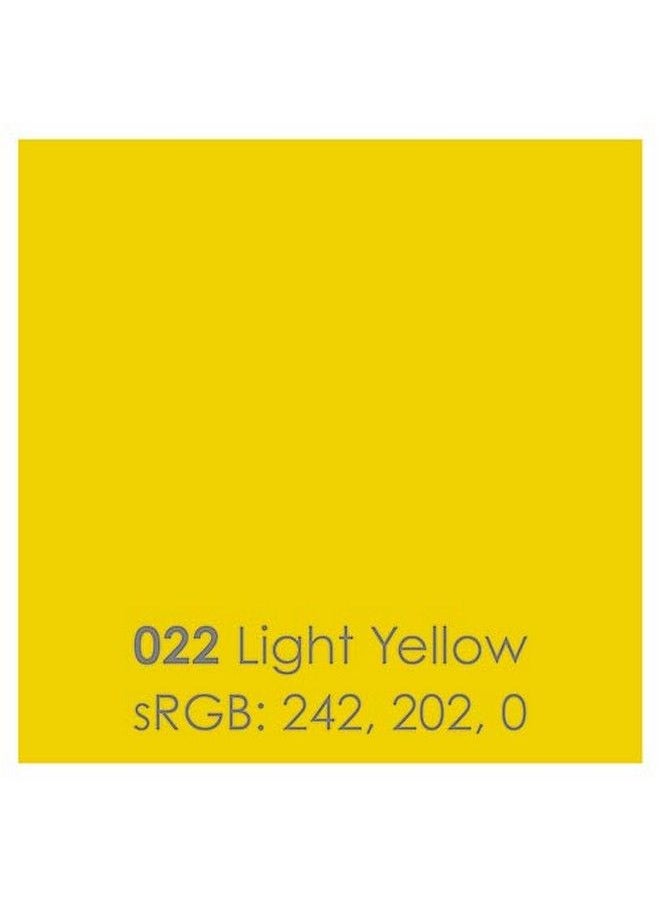 ORACAL 651 Glossy Permanent Vinyl 12 Inch X 6 Feet Light Yellow  - Image 2