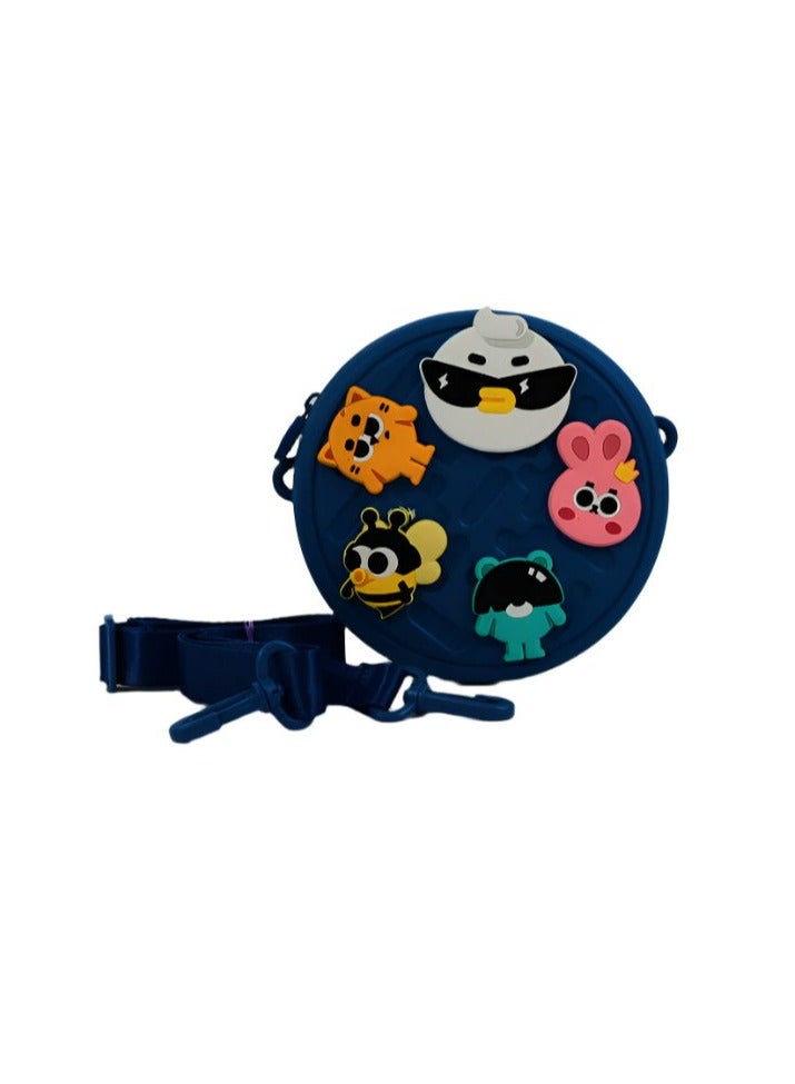 بيكوسيسي شنطة اطفال بنات بتصميم لطيف - حقيبة كتف خفيفة مع سحاب آمن وحزام قابل للتعديل - Image 2