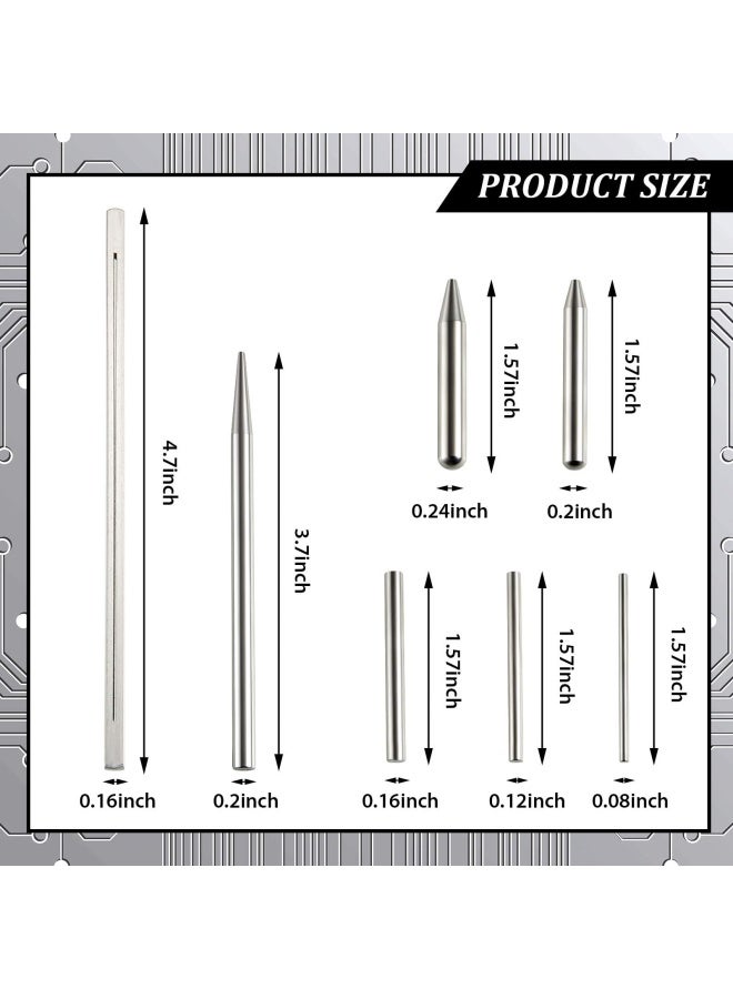 Honoson مجموعة أدوات الألغاز المعدنية 17 قطعة مجموعة أدوات نماذج معدنية DIY أدوات مساعدة ثني شكل أسطوانة مخروطية لحواف الألغاز ثلاثية الأبعاد التجميع بناء النماذج الأساسية الإصلاح والتثبيت - Image 2