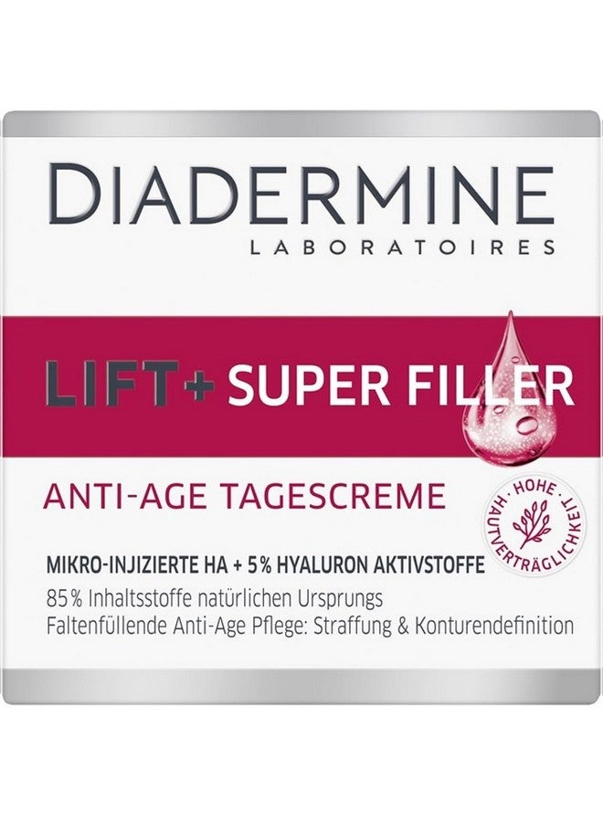 Diadermine Lift + Superfiller Hyaluron Anti-Age Day Cream - 1.76 Fl.oz (50 ml) - Image 3