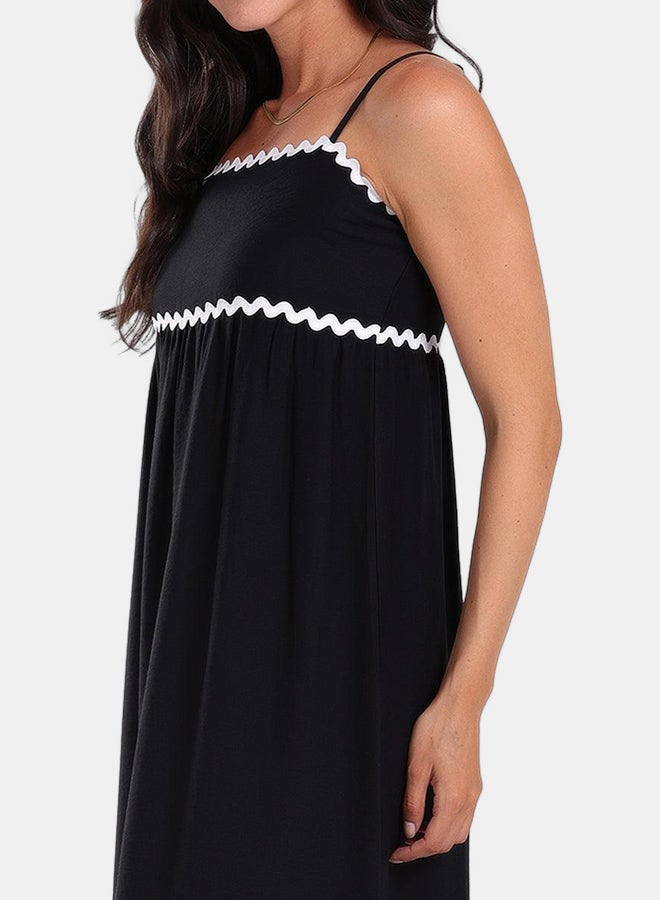 Carina Ric Rac Trim Beach Dress  - Image 4