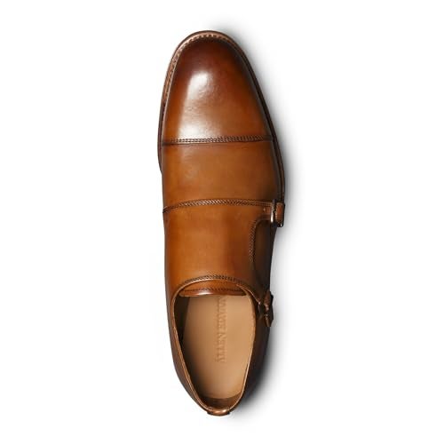 Allen Edmonds Mens Pierce Monk Strap Oxford Oxford Walnut Leather 12 D - Image 5